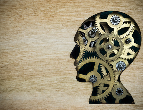 Image of Head with Gears