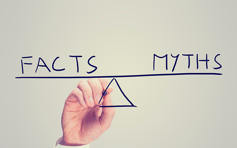 Picture of facts vs myths