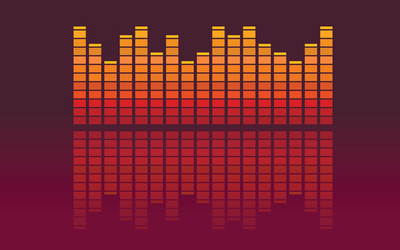 Picture of sound waves