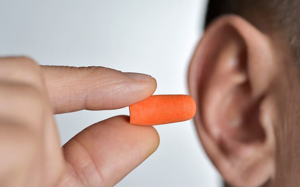 Ear plugs in the Summer