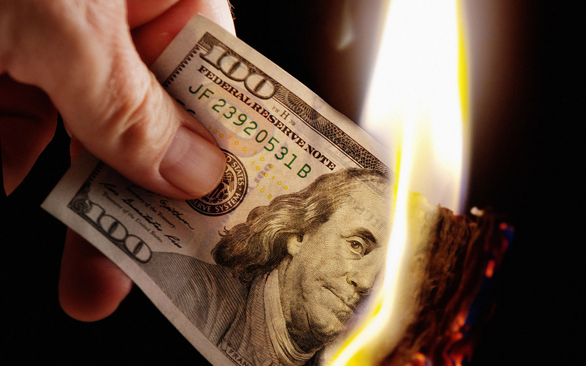 Money going up in flames because hearing loss is costing millions.