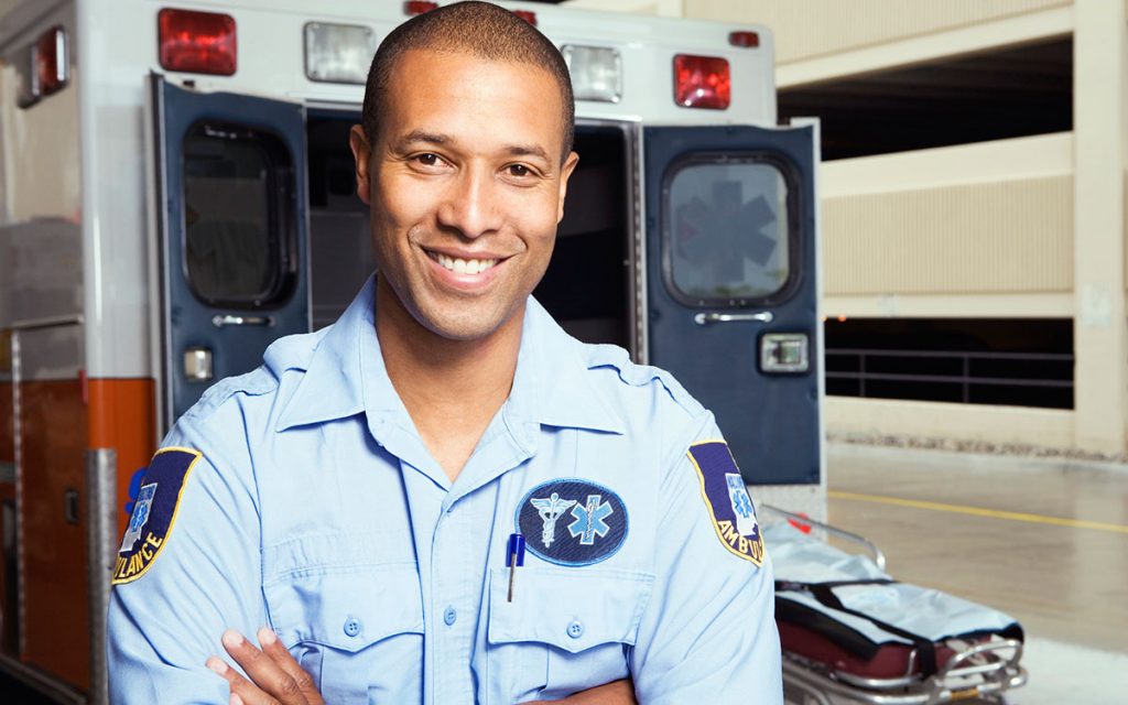 First rep[sonder suffering from hearing loss.