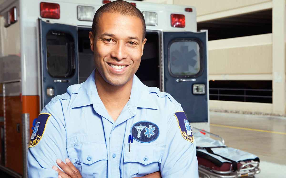 First rep[sonder suffering from hearing loss.