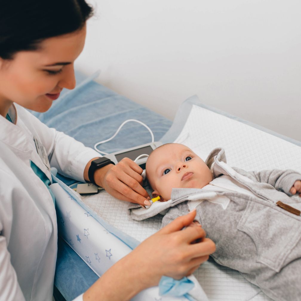 Baby hearing test